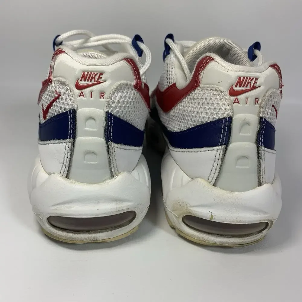 Nike Air Max 95 CJ9926-100 White Sneakers Mens Size 8.5